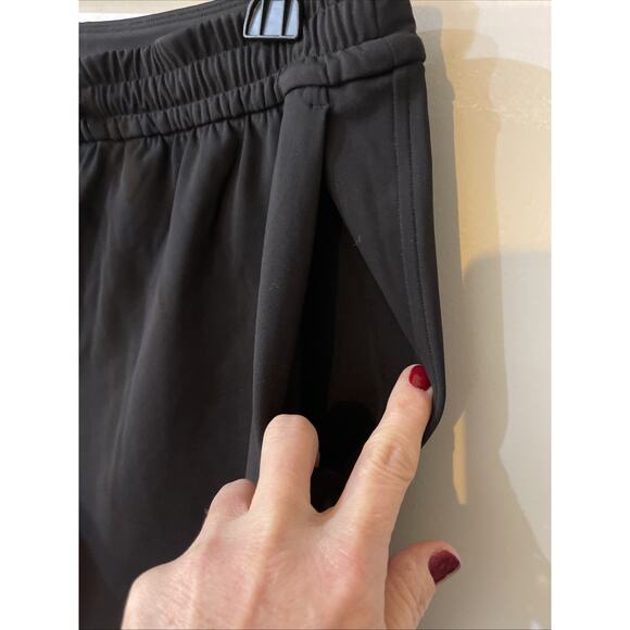 NEW LULULEMON Mens Daydrift Classic-Fit Trouser Reg Size MED Black Elastic Waist - Picture 6 of 8